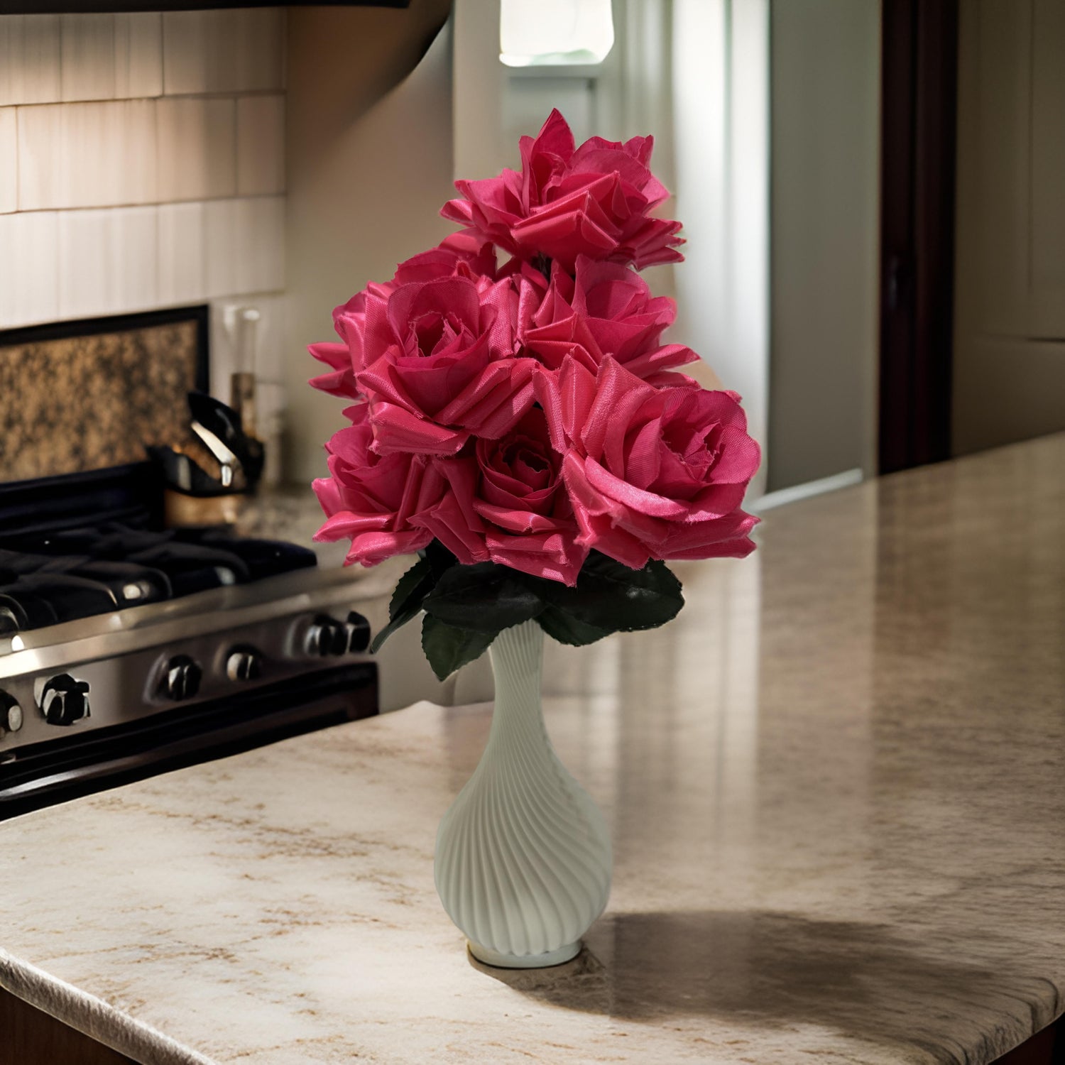 Twist Plastic Vase