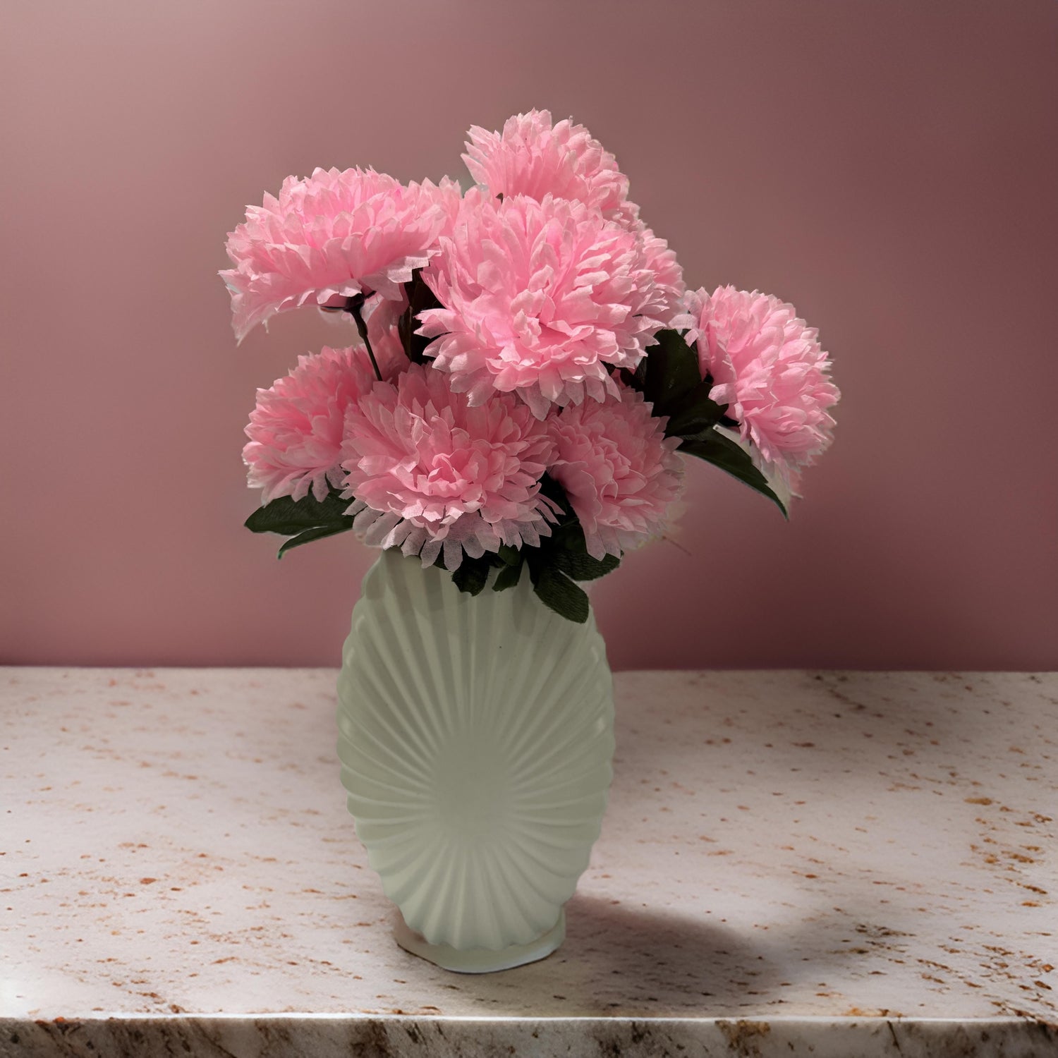 Radiant Plastic Vase